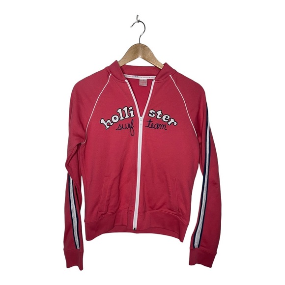 Hollister Y2K Zip-Up Track Surfer Jacket XL - Picture 3 of 5